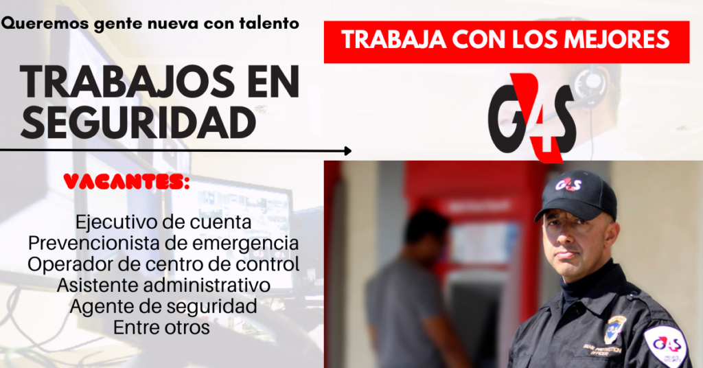 TRABAJOS EN G4S